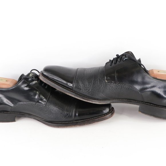 Mezlan Soka Deerskin Leather Cap Toe Dress Shoes 9 main image 6